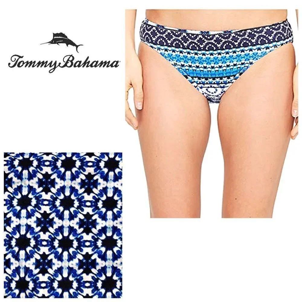 New. Tommy Bahama blue reversible bikini bottom. Retails $89